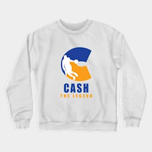 Cash Custom Player Basketball Your Name The Legend Crewneck Sweatshirt